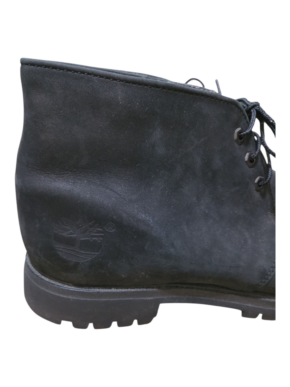 Timberland Mens Black Chukka Boot with Lug Sole Size 13W - Picture 5 of 12